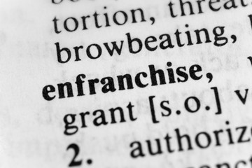 Obraz premium Enfranchise