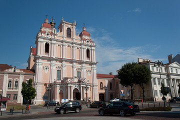 St. Casimir Church in Vilnius. Lithuania.