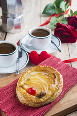 Apple pie with the special day