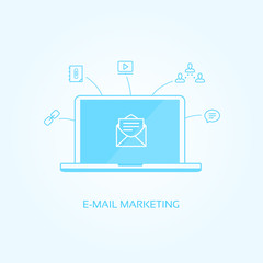 E-Mail Marketing Icons