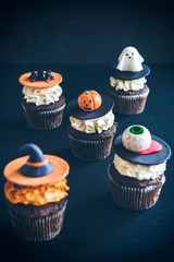 Halloween cup cakes