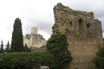 Castillo de la La Iruela en la provincia de Jaén, Andalucía