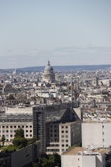 Fototapeta na wymiar Panthéon à Paris, vue aérienne