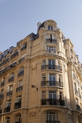 Immeuble ancien du quartier de Passy à Paris	