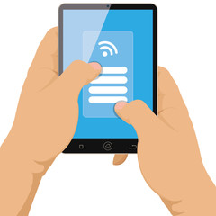 Isolated cellphone