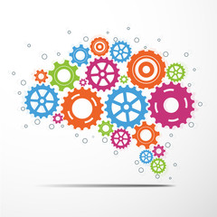 Abstract brain gear