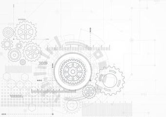 Abstract Technology Background