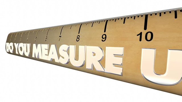 Do You Measure Up Ruler Qualified Review 3d Animation