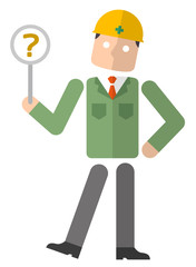 建設工事の男性：回答　わからない
