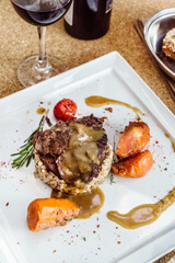 buckwheat with meat