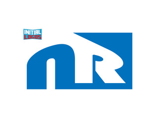 NR Initial Logo for your startup venture
