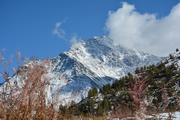 La Rognosa e la prima neve