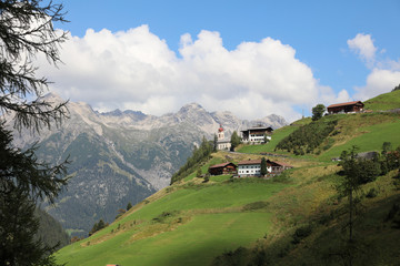 Kaisers im Lechtal. Tirol. Österreich