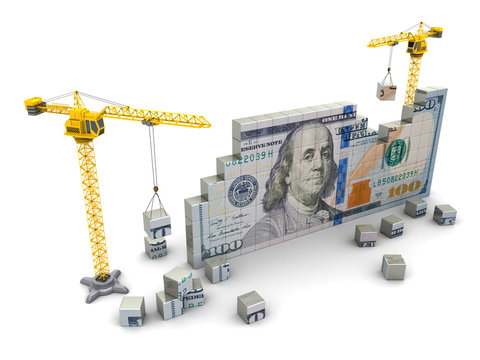 cranes and money