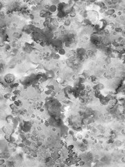 Abstract gray watercolor spotted texture