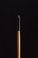 brush for make-up isolated on black background