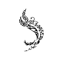 символ полинезия татуировка - obrazy, fototapety, plakaty