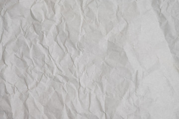 Obraz premium White crumpled paper