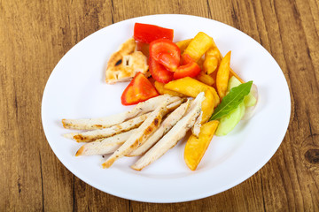 Grilled chicken breast