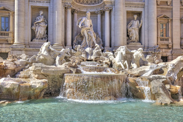 Rome. Trevi Fountain