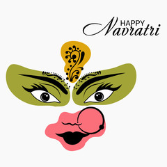 happy navratir celebration background
