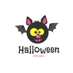 Halloween bats. Vector illustration