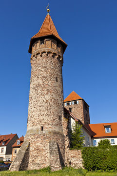 Ladenburg, famous medieval Town near Heidelberg, Germany
