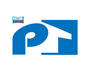PT Initial Logo for your startup venture