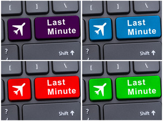 Last minute button on computer keyboard