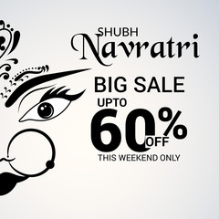 happy navratir celebration background