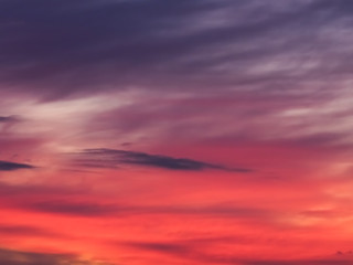 Fototapeta na wymiar Colorful dramatic cloudy sky