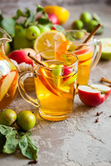 Apple and citrus sangria