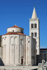 Fototapeta na wymiar Zadar St Donatus Church