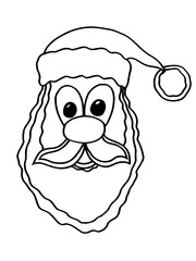 Santa claus face