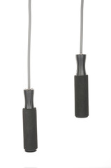 Obraz premium Skipping rope closeup on white background