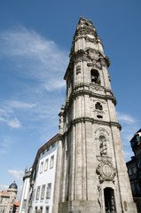 Fototapeta na wymiar Clerigos Tower - Porto - Portugal