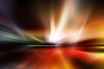 Abstract background in red, orange, yellow and black colors