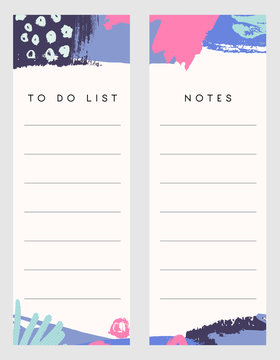 Notes and To Do List Templates