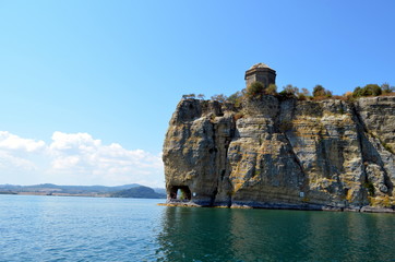 Insel im Bolsenasee