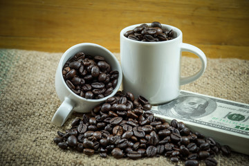 roasted coffee beans