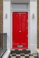 Obraz premium Red Door