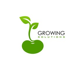 Growing logo