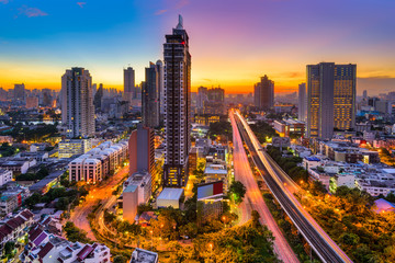 Fototapeta na wymiar Bangkok, Thailand Cityscape