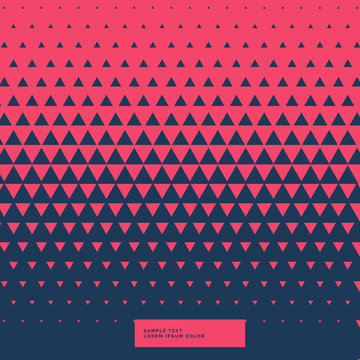 Red And Blue Abstract Triangle Background