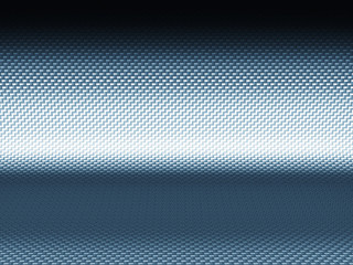  3d carbon fiber background, spot lights that illuminate parts. nobody around. concept of hi-tech and automotive industry.