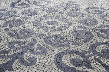Mosaic floor