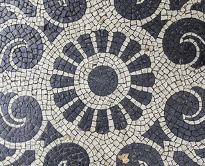 Mosaic floor