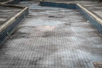 Obraz premium Abandoned pool