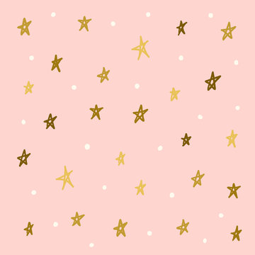 Star pattern background. Good night and sweet dreams theme.