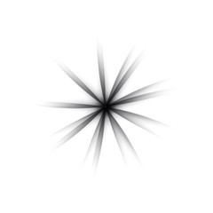 Fototapeta premium Abstract Shadow Background - Round Design Elements on White Background